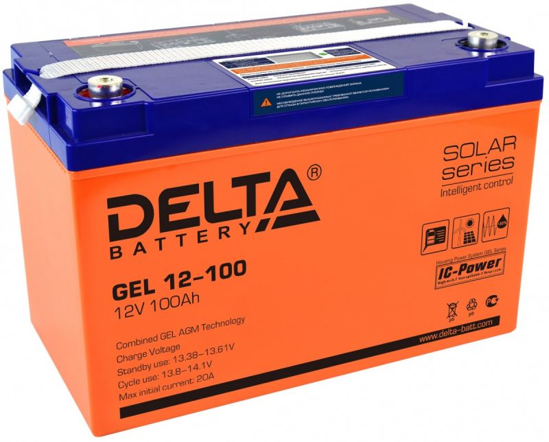 Аккумуляторная батарея DELTA GEL 12-100